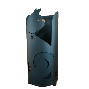 porta ombrelli gatto arti mestieri